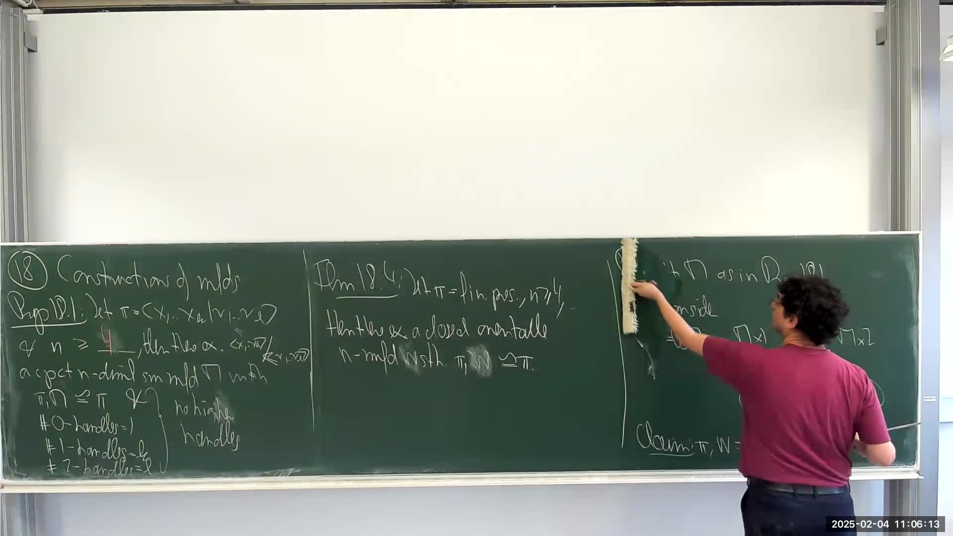 topics in topology - lecture 28