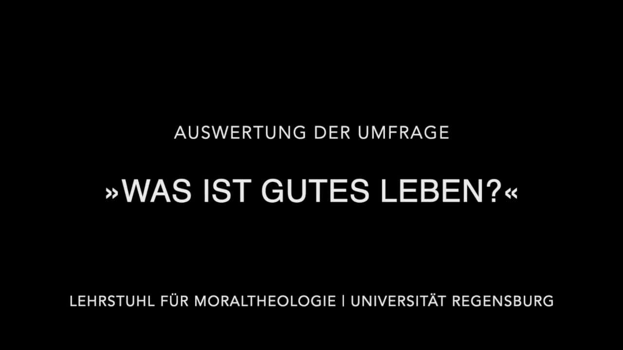 Was ist gutes Leben? – Umfrage