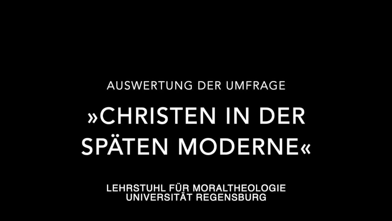 Christen in der Gegenwart – Umfrage