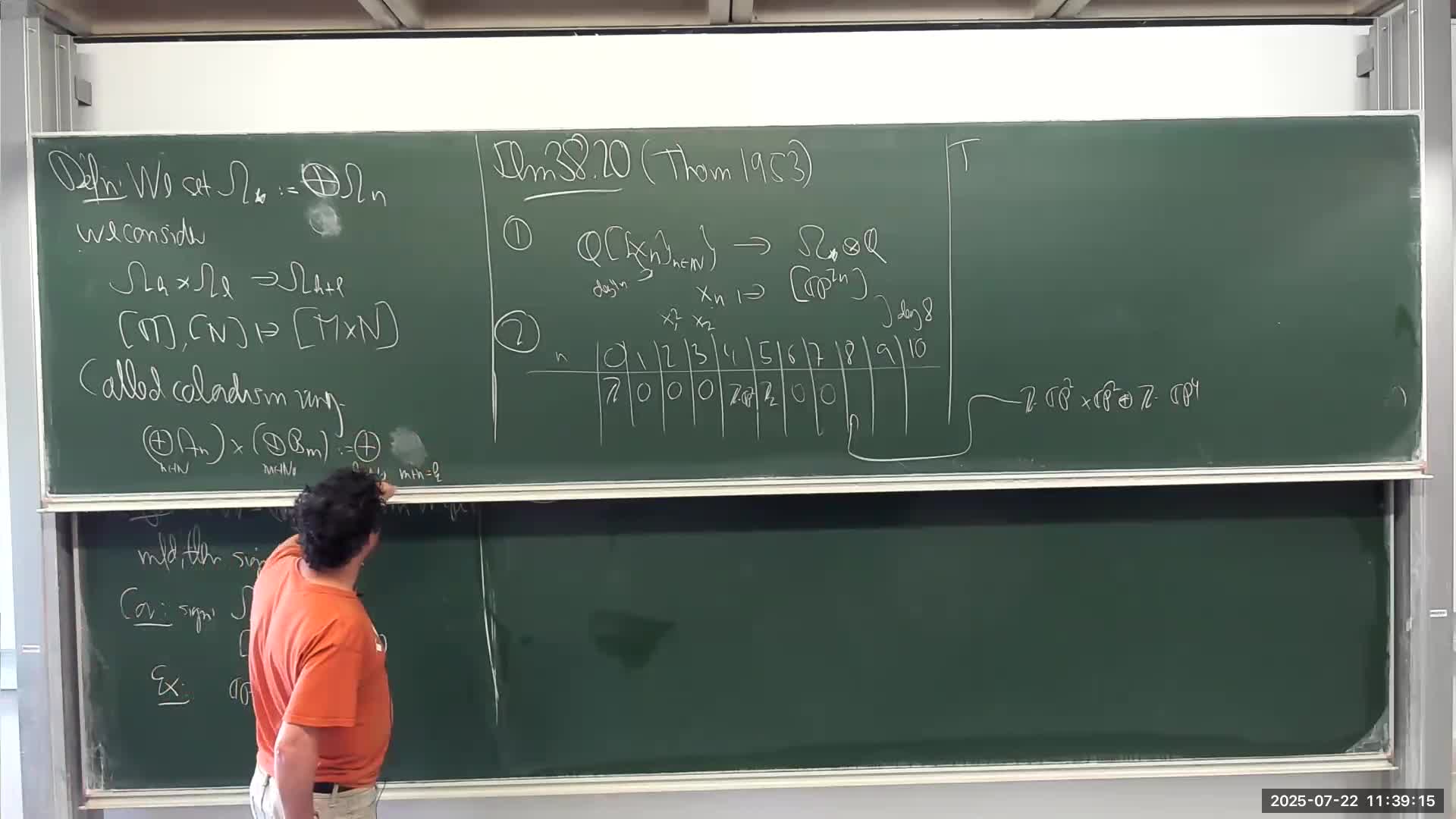 topics in topology - lecture 22
