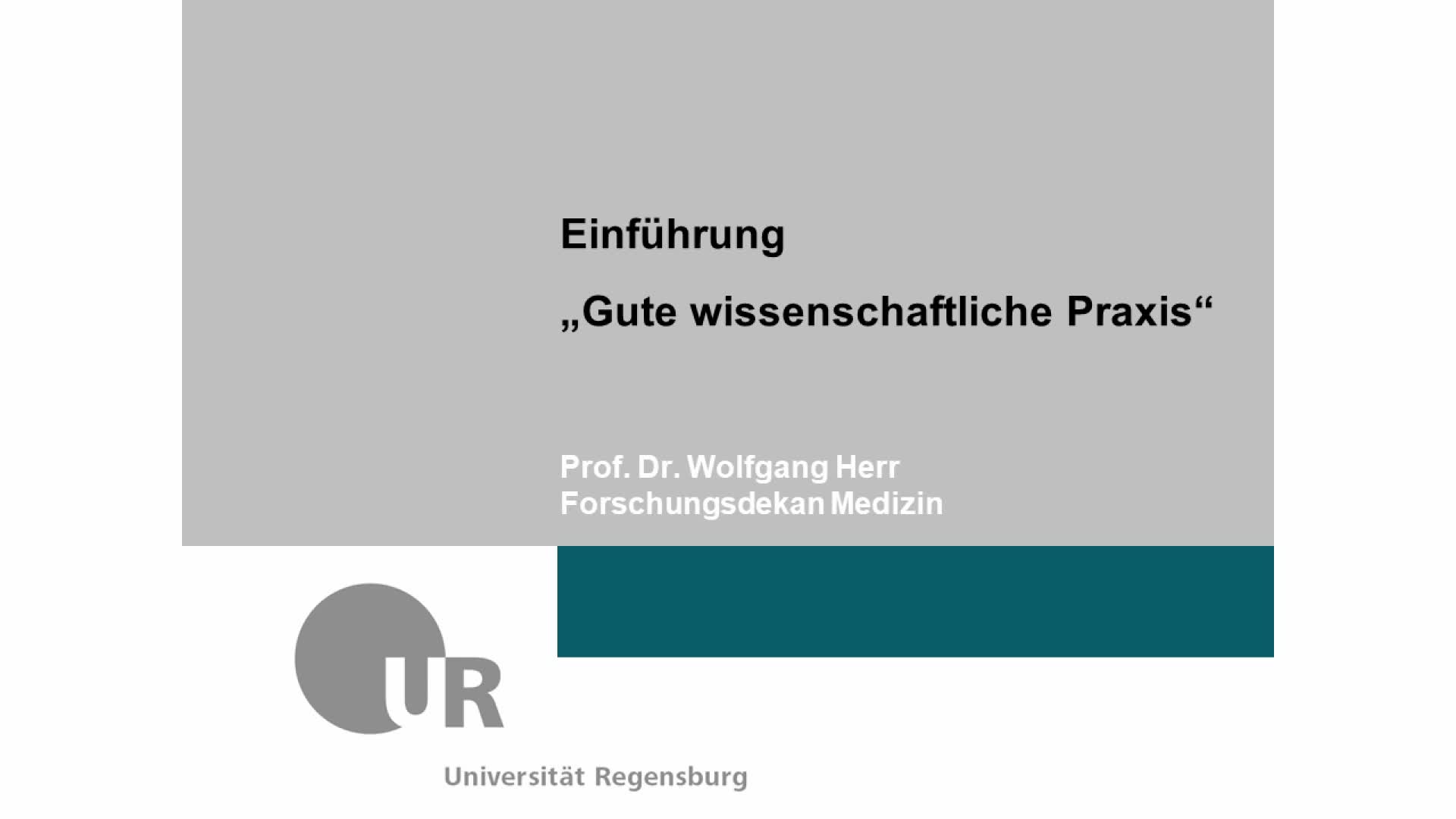 GWP - Einführung