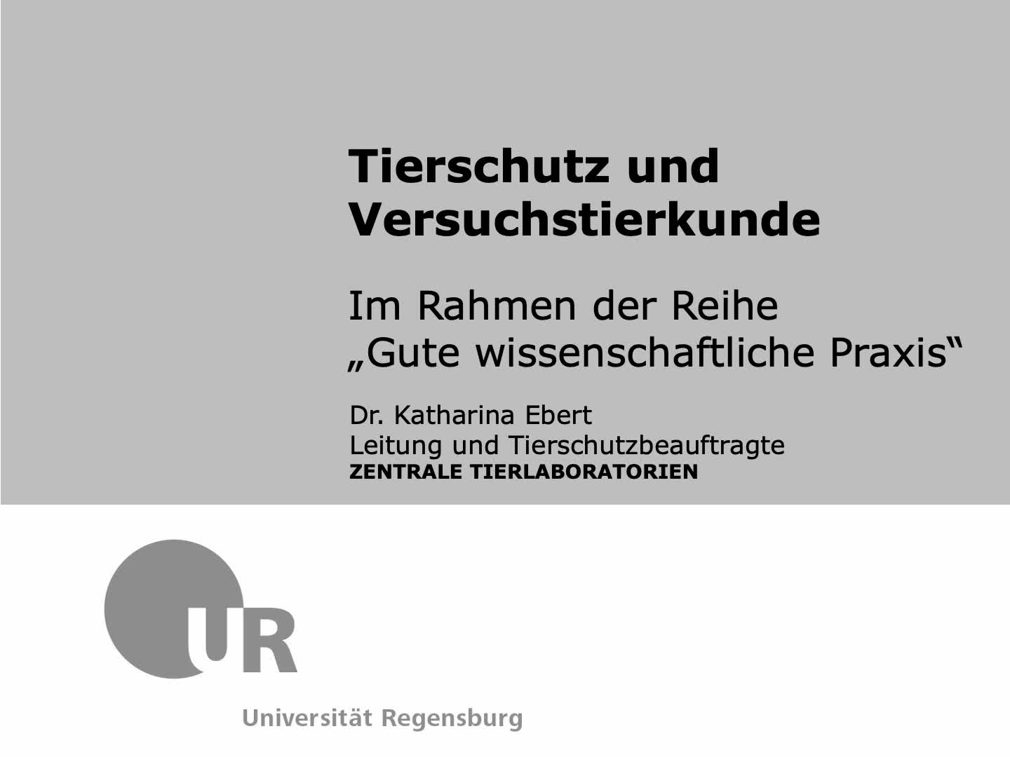 GWP - Tierschutz
