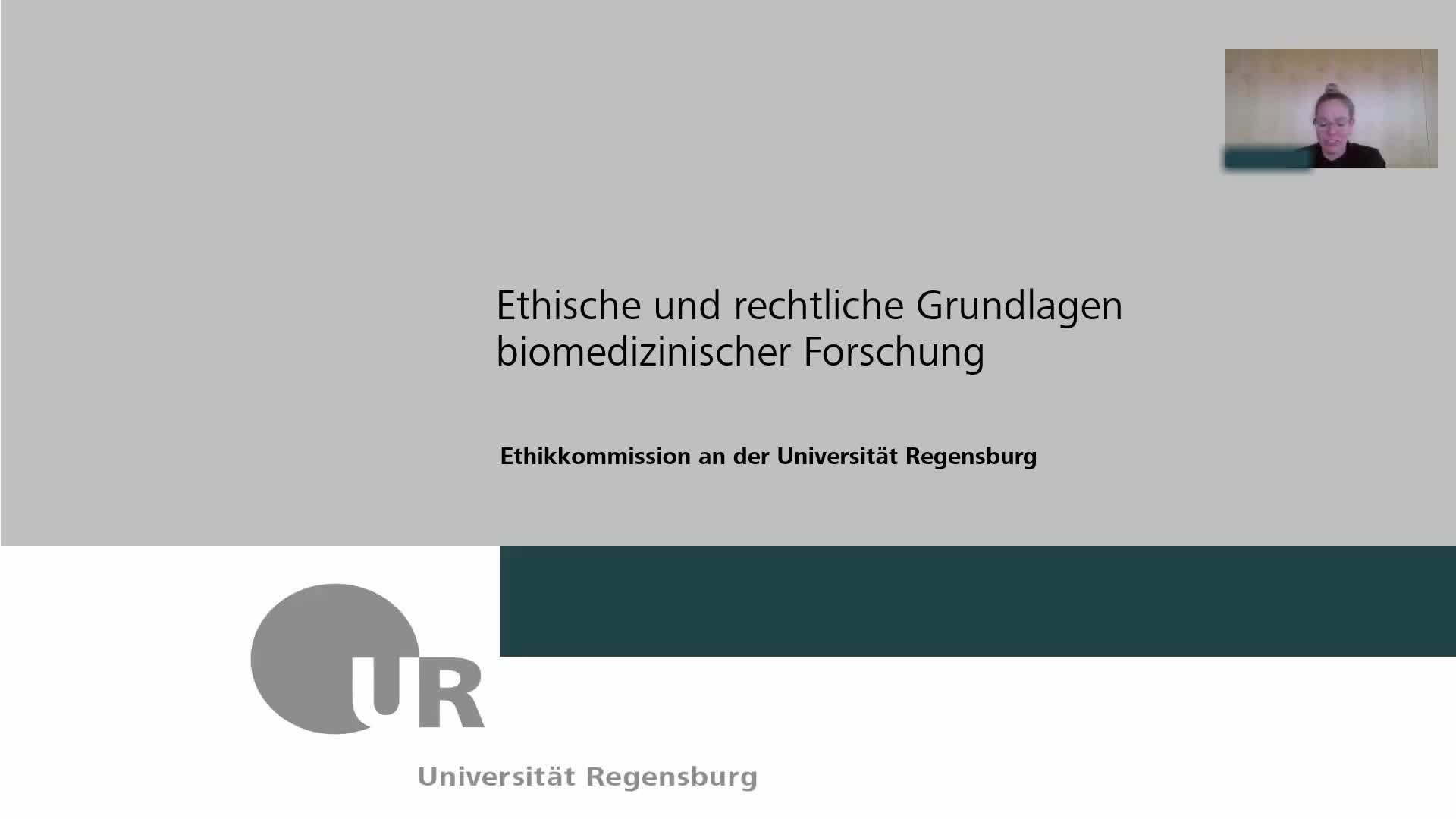 GWP Ethische und rechtliche Grundlagen biomedizinischer Forschung Seitz