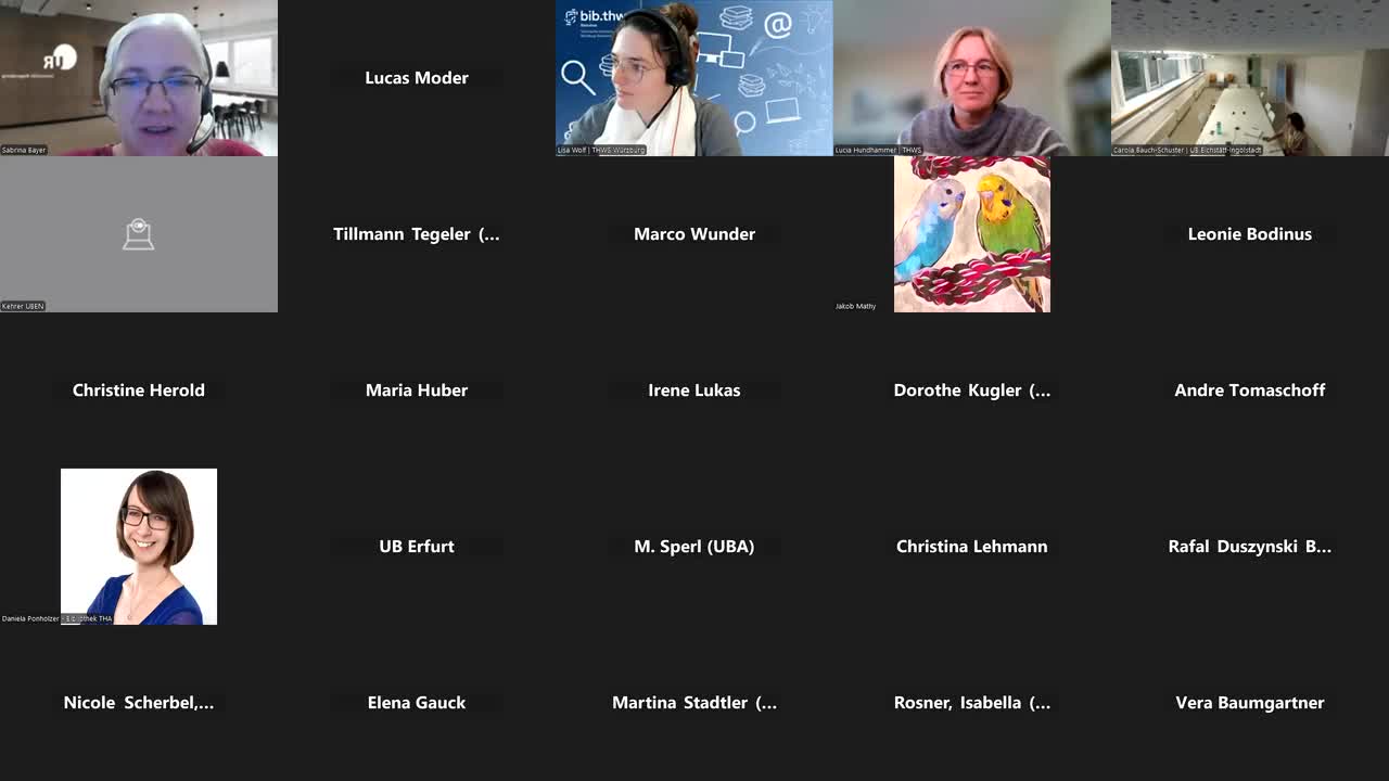 BVB: Vorstellung der ERM-Workflows der Pilotbibliotheken im Rahmen der TP-ERM: ERM-Workflows der THWS