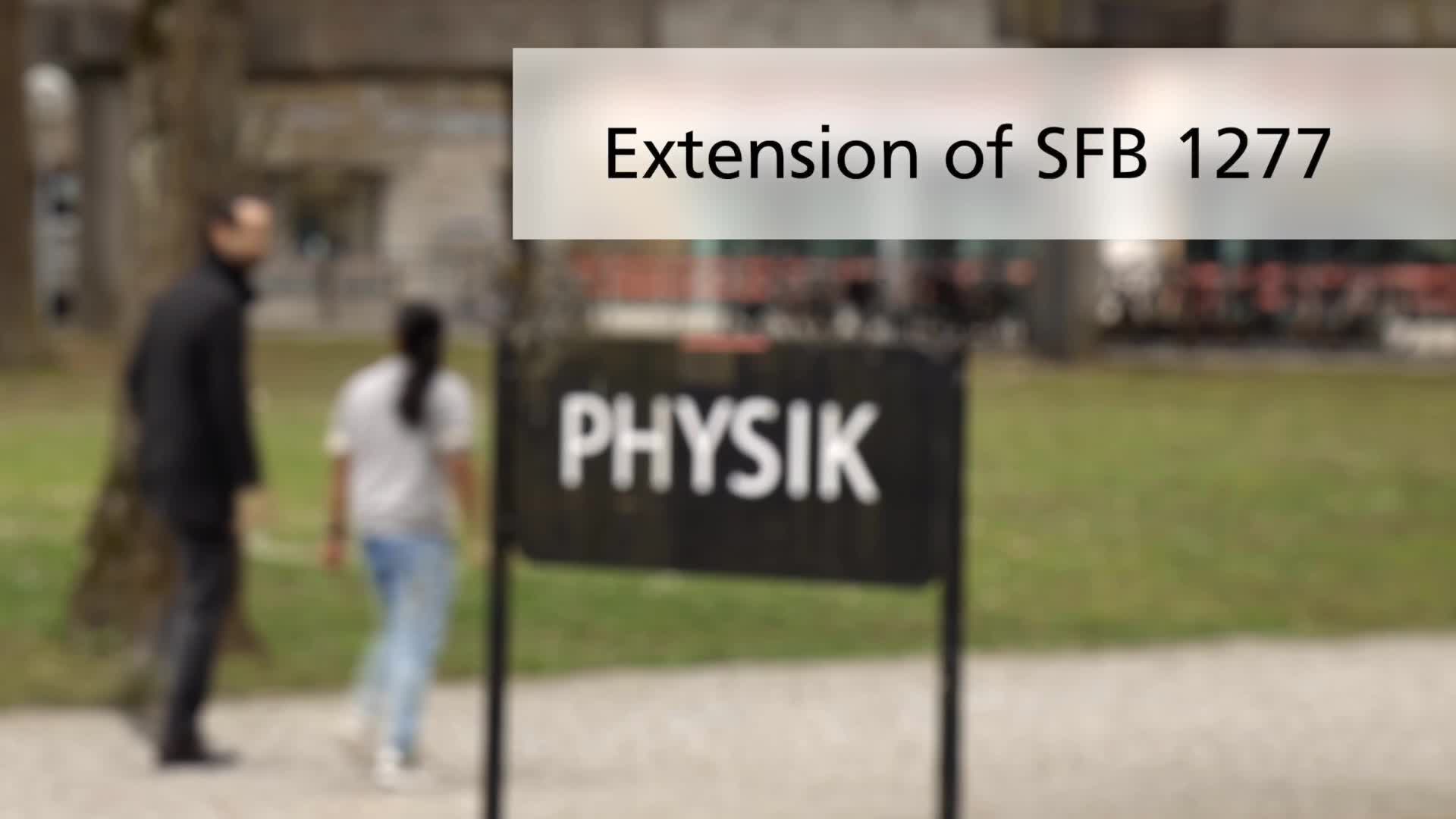 Extension of SFB 1277: "Emergent Relativistic Effects in Condensed Matter"