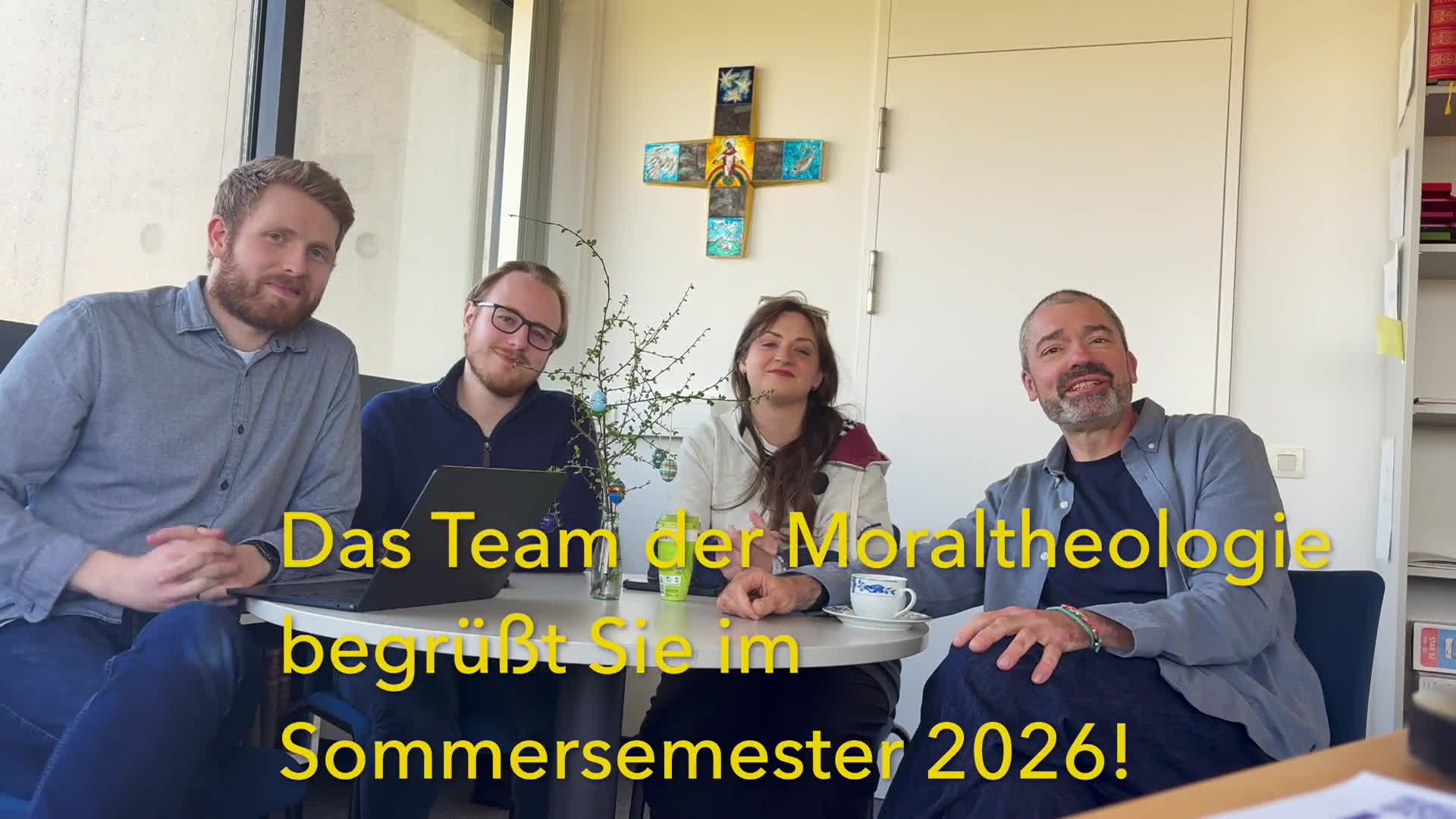 Begrüßung Sommersemester 2026