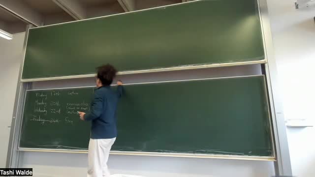 Lecture 2 -- Wednesday, 15th of April