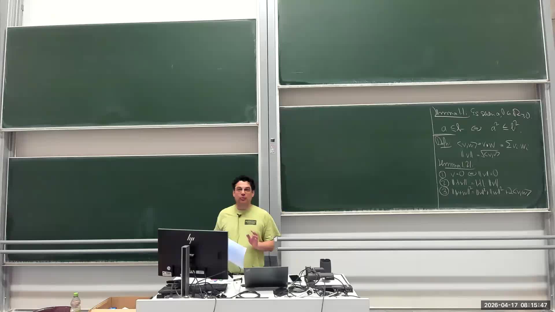 Geometrie Vorlesung 02