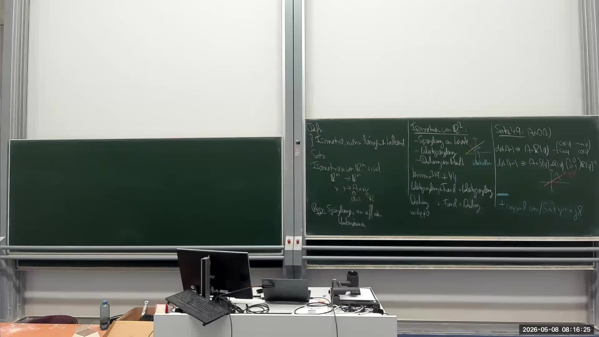 Geometrie Vorlesung 07