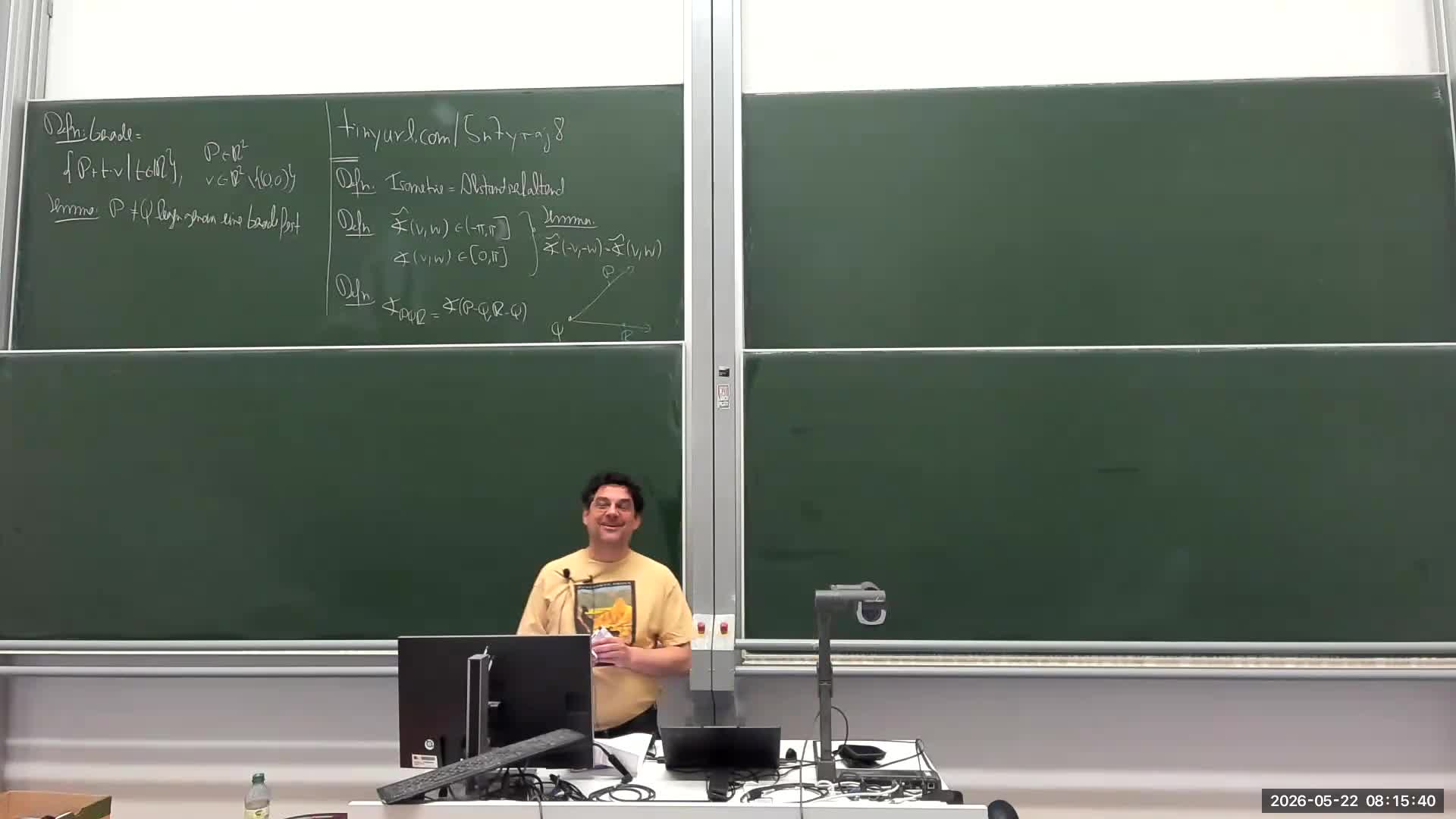 Geometrie Vorlesung 11