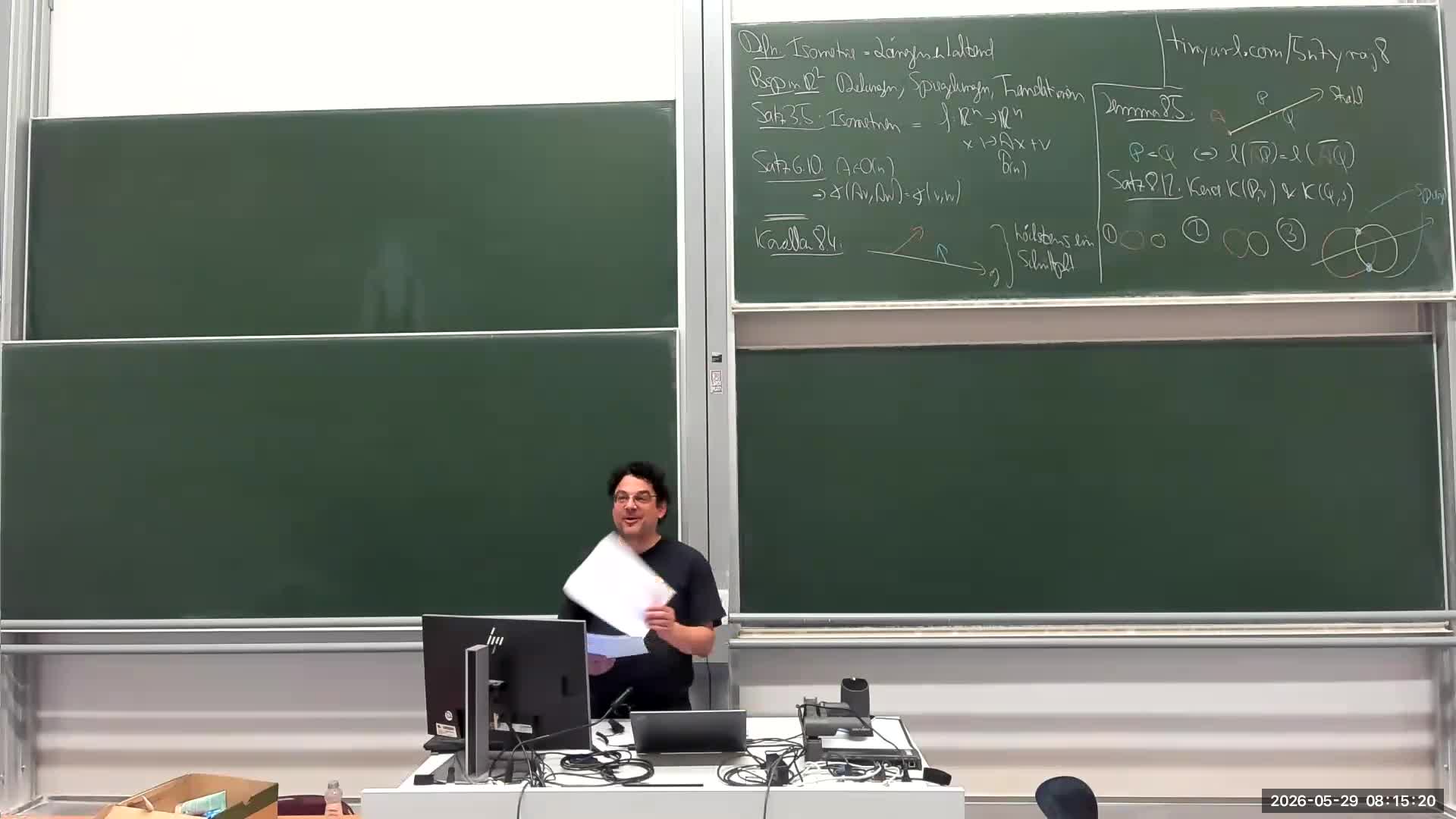 Geometrie Vorlesung 12