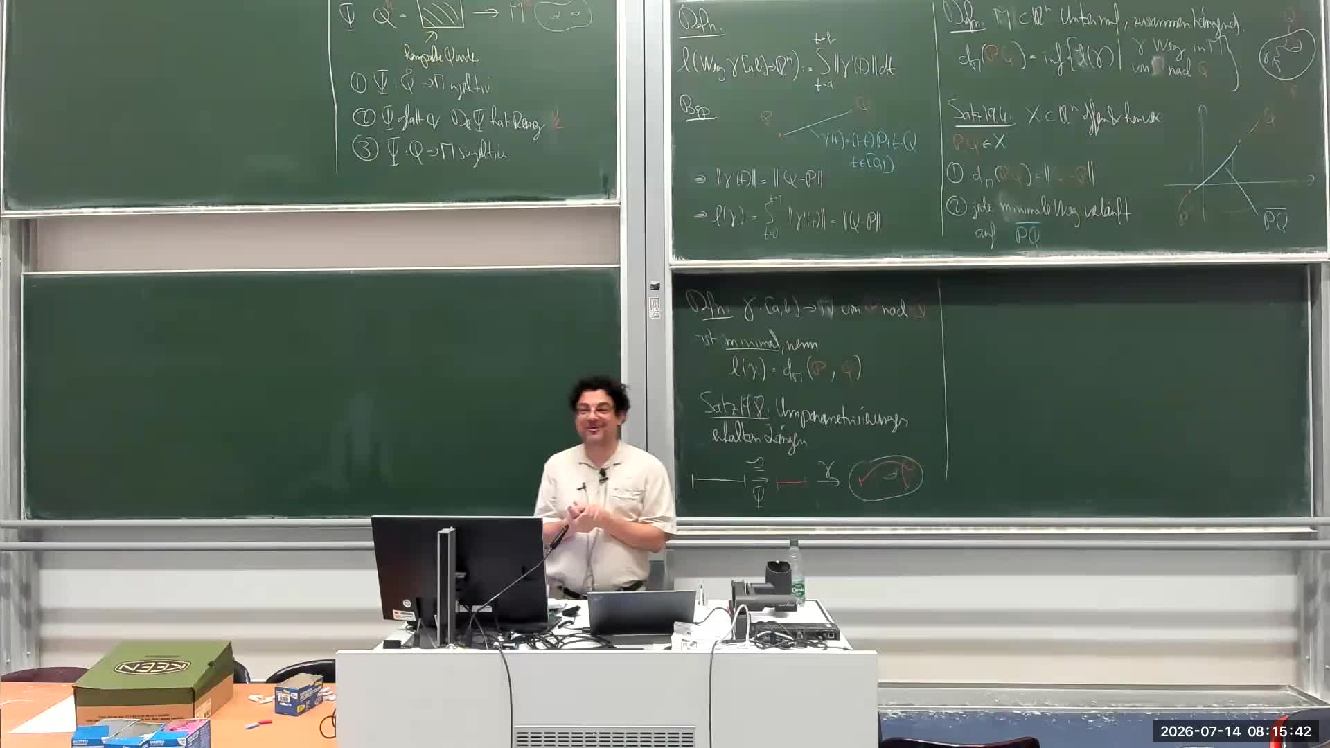 Geometrie Vorlesung 25