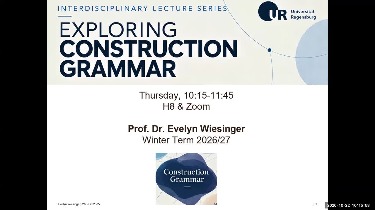 2 Basics I: Cognition, Experience & Language in Cognitive Linguistics