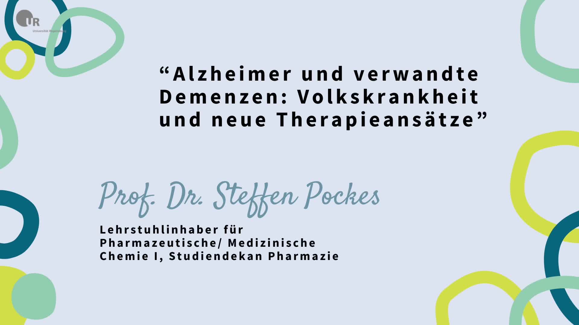 Alzheimer und verwandte Demenzen: Volkskrankheit und neue Therapieansätze